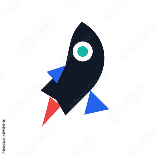 Software Deploy Rocket Icon