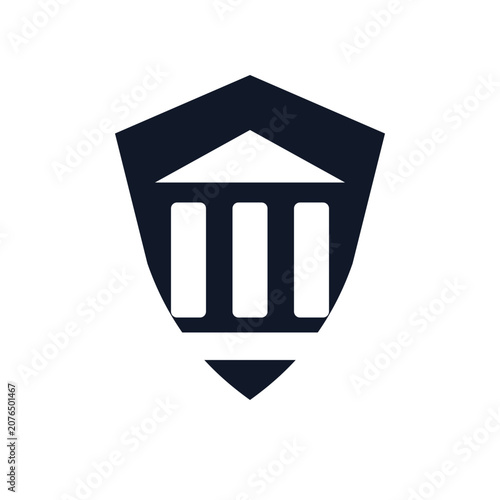 Secure Banking Shield Icon