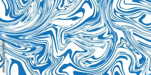 Abstract Wave Patterns. Vector Wavy Line Backgrounds. Retro Groovy and Psychedelic Swirl Graphics. Liquid Seamless Patterns