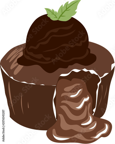piece of chocolate cake