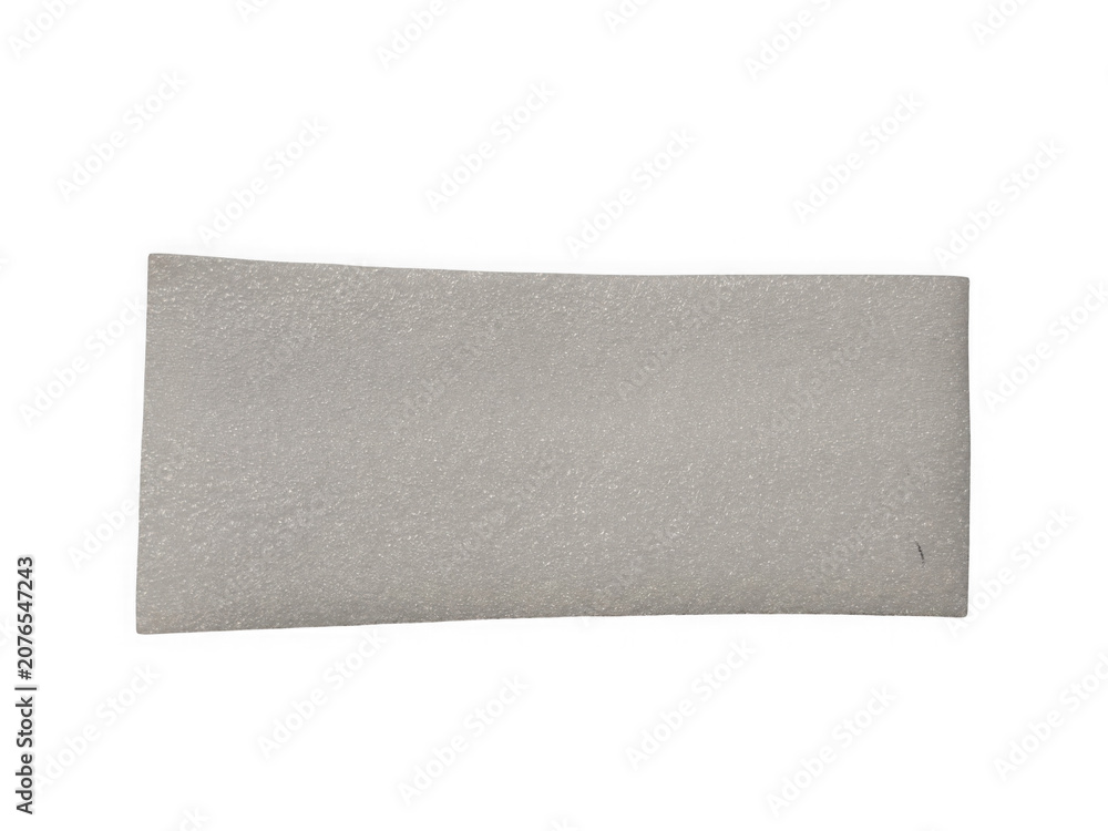 Fototapeta premium Rectangular banner with silver glitter texture and sparkling particles for design isolated on transparent background