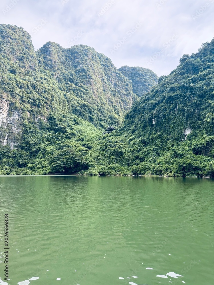 Fototapeta premium Scenic Landscape of Ninh Binh, Vietnam