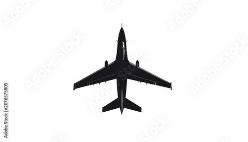 Bild auf Leinwand Airplane flying in the sky.