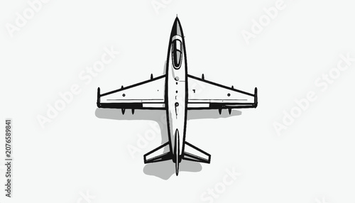 Foto Fighter Jet Aircraft Military Plane.