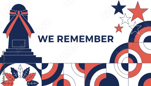 Schilderij op canvas National Korean War Veterans Armistice Day commemorative graphic design vector i
