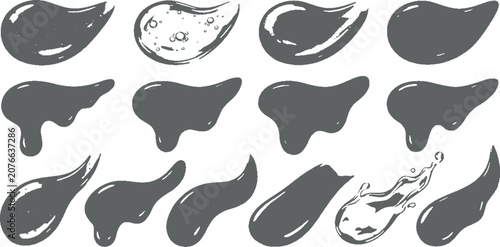 Seamless Animal Teeth Silhouette Pattern with Cat Dog Fish Bird Bear Pig Horse Rabbit Cow Pet Icons Black Vector Cartoon Illustration Background Design Collection