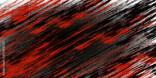 black white and red grunge texture background. eps 10