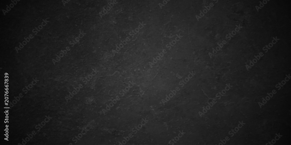 Fototapeta premium Distressed dark black old wall paper grunge background. black blackboard chalkboard texture. black concrete wall texture vintage grunge charcoal rough, distress backdrop background.