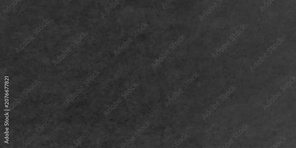 Fototapeta premium Black parchment paper blackboard chalkboard texture. black concrete wall texture vintage grunge charcoal rough, distress backdrop background. Distressed dark black old wall paper grunge background.