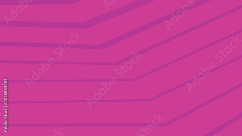 Tableau sur toile A vibrant pink abstract background with parallel diagonal lines of a lighter shade creating a simple yet modern geometric striped pattern