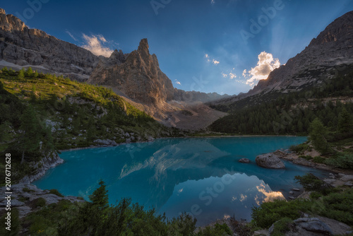 Lake in the Italian Dolomites