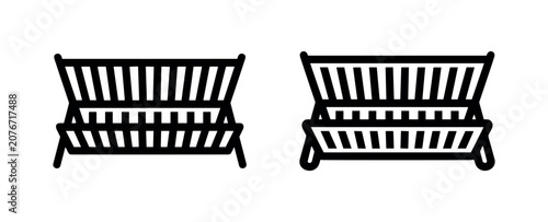 Fotografía Laundry basket or clothes hamper icon, representing household chores and organization