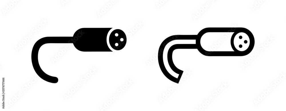 Photos Audio cable connector icon