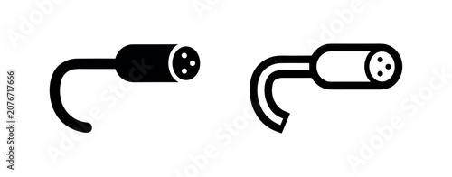 Photos Audio cable connector icon