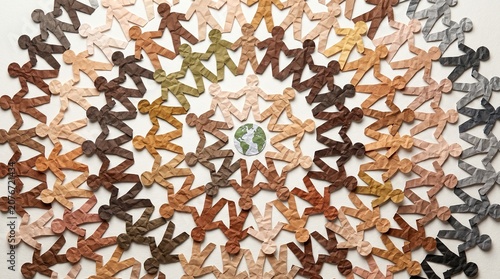 abstract background made of wood