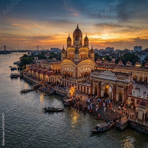 Dakshineswar Kali Temple on...