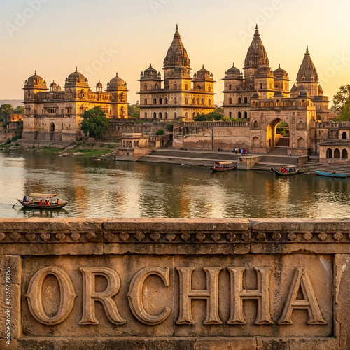 Orchha Cenotaphs Madhya Pra...