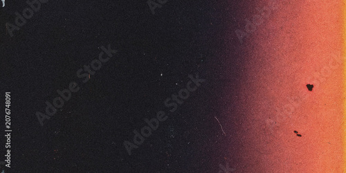 Tableau sur toile Gradient texture with grainy film effect dark to reddish orange color scheme gra