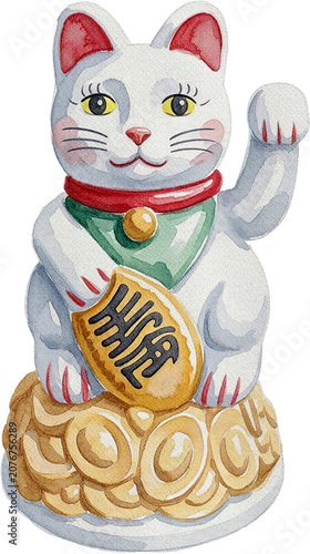 Photos cat with a gift