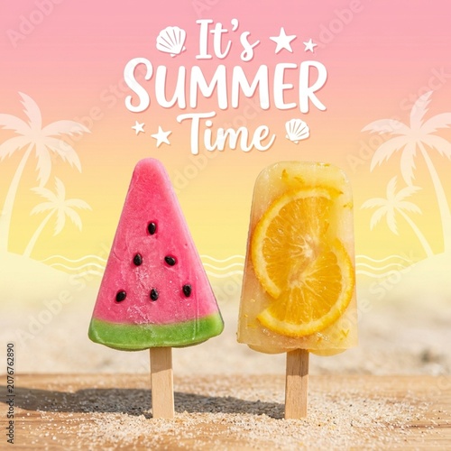 summer holiday card