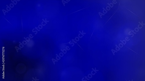 Abstract Blue Background with Bokeh Lights and Subtle Particles