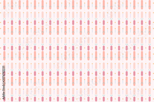 Pastel Dream Maze Seamless Pattern Background with Abstract Geometric Labyrinth Design