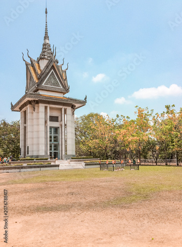 Bild auf Leinwand Choeung Ek Genocidal Center Memorial and Historic Site of the Killing Fields nea