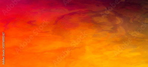 Fiery red orange yellow gradient background with swirling smoke texture pattern