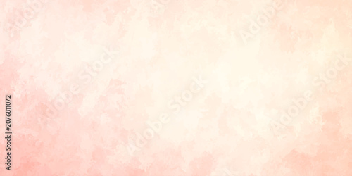 Abstract Pink Watercolor Background with Vintage Grunge Paper Texture Aged Parchment Canvas Pattern Blank Copy Space for Retro Wallpaper Design Artistic Backdrop and Textured Surface