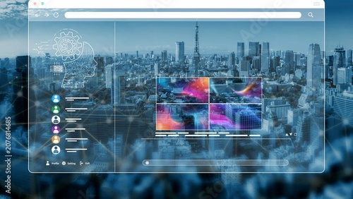 Photos AI image generator interface enables image, AI, and generator process by convert