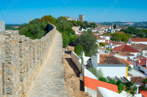 Obidos castle travel medieval Portugal