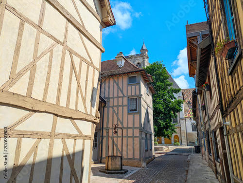 historic half-timbered hous...