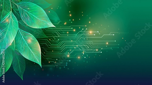 Green technology sustainable innovation concept