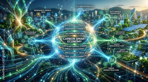 Carbon Smart Economy Sustainable Urban Tech Ecosystem