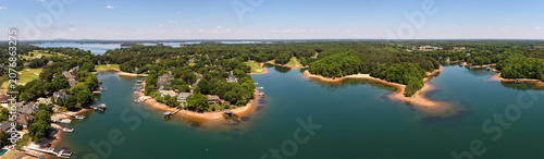 Quiet community on Lake Norman in North Carolina