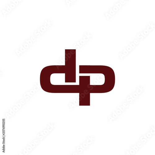 DP Logo Vector Simple Minimalist