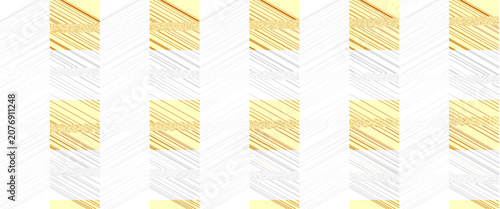 Canvastavla Red diagonal line dividing green and white pixelated square