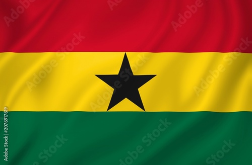 ghana-waving-national-flag
