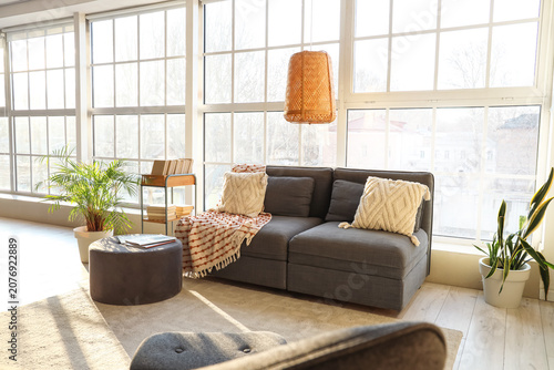 Interior of living room wit...