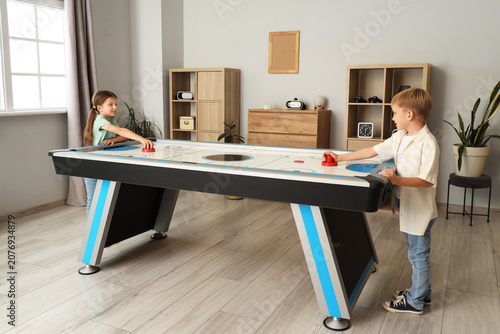 Little children playing air...