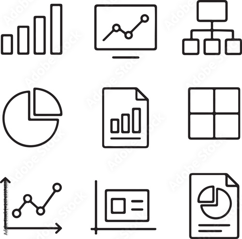 set of icons for web
business and finance icons set
business icon set