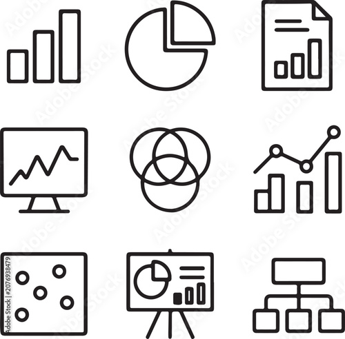 set of icons for web
business and finance icons set
business icon set