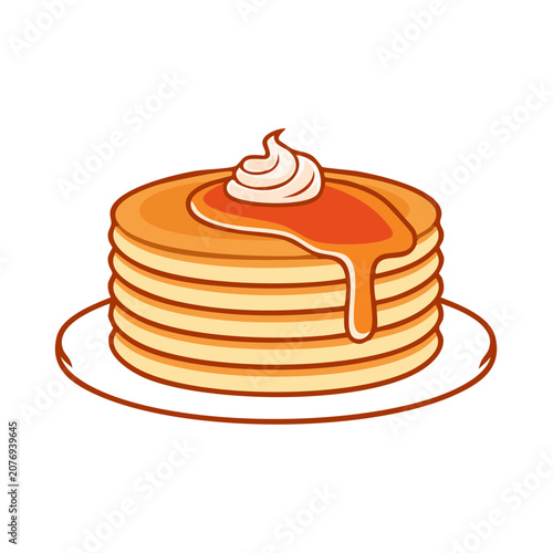 Flat vector illustration of coffee cup with steam