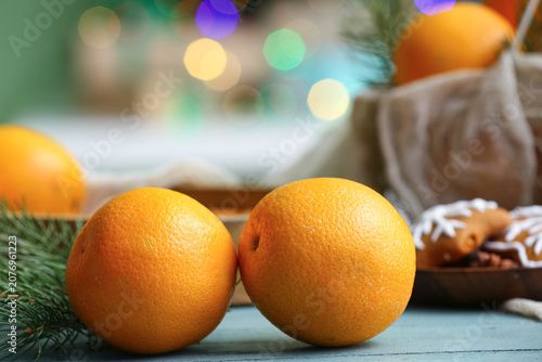 Tasty oranges and Christmas...