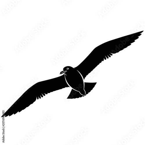 Abstract black ink splash on white background