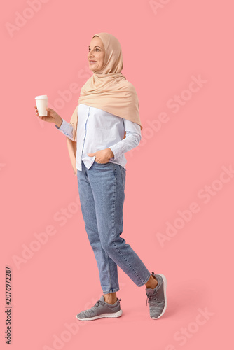 Mature Muslim woman in hija...