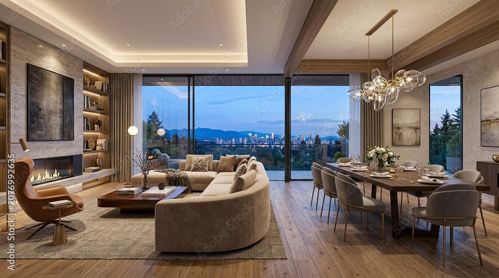 Fototapeta premium modern living room