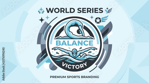 World Series Balance Victory Premium Sports Branding Design