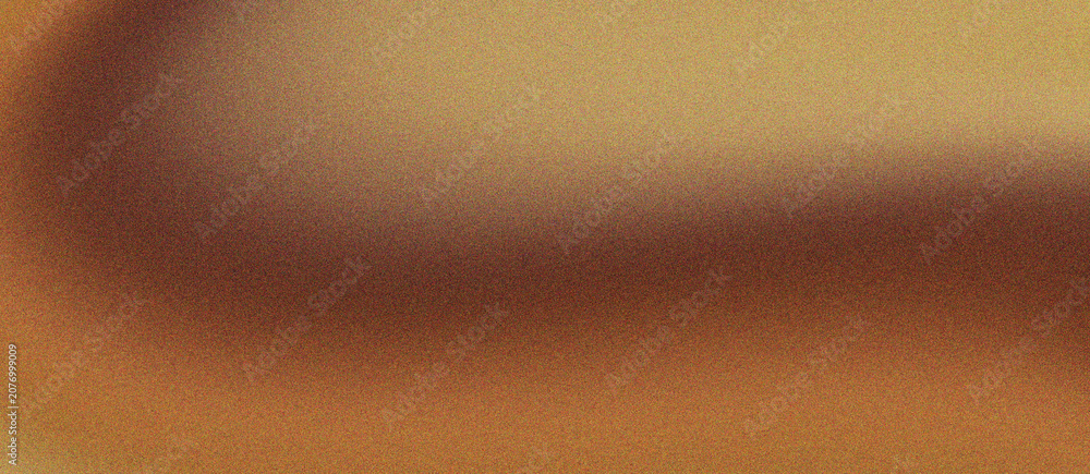 Fototapeta premium Abstract warm brown gradient background with soft grainy texture. Earthy copper and tan blurred waves for organic design. Minimalist sepia backdrop for professional branding and web banners.
