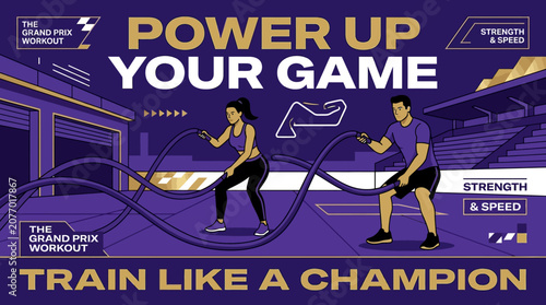 Power Up Your Game Train Like A Champion With Battle Ropes